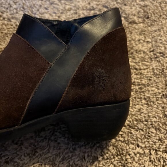 Fly London brown suede Meba ankle boots - Picture 2 of 7
